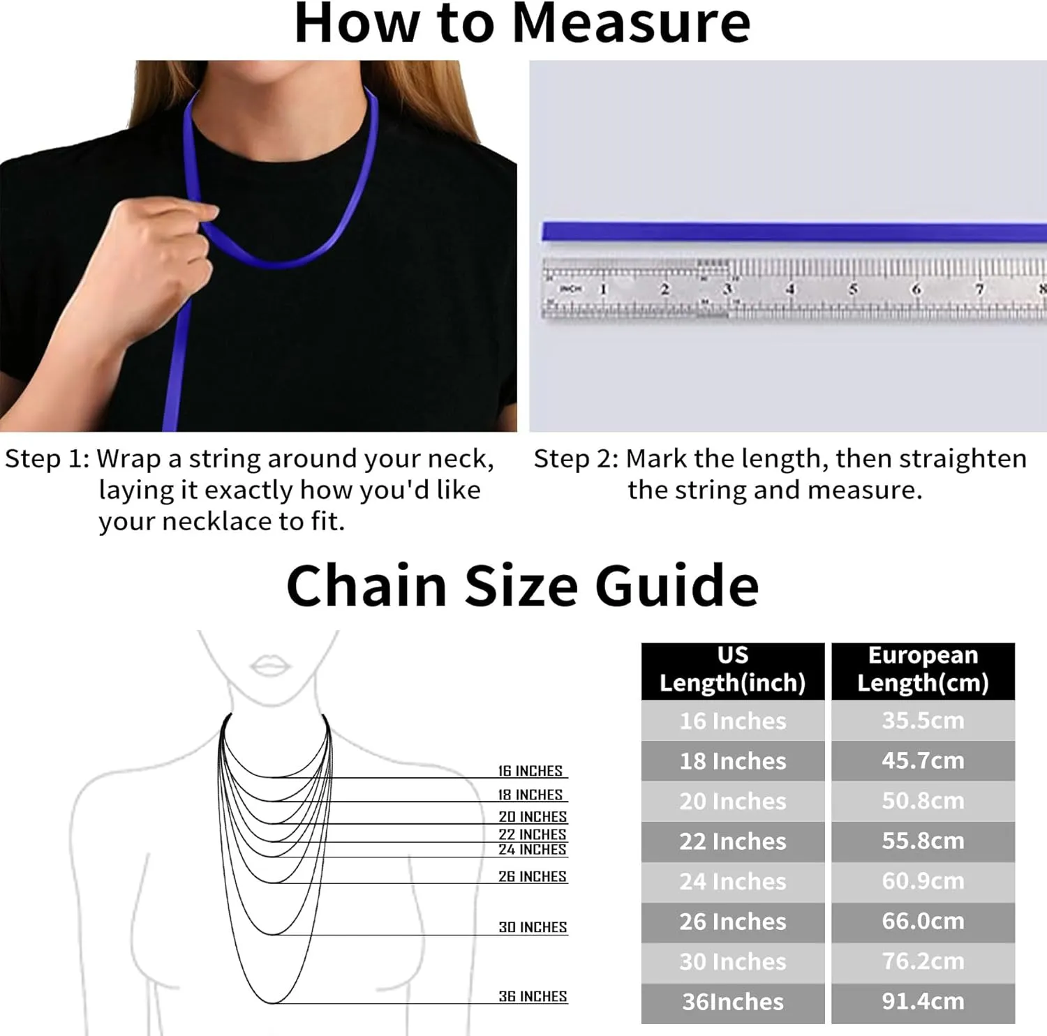 ASHINE 925 Sterling Silver Box Chain Necklace for Women, 1mm 0.8mm Italian Chains, Dainty & Sturdy Necklace with Silver Polishing Cloth Available in 16-36 Inch