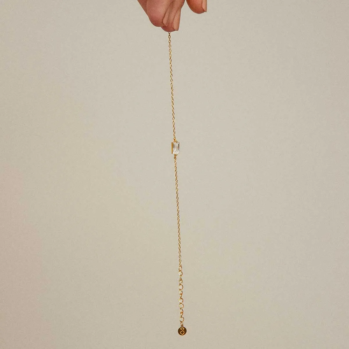 Baguette Gold Bracelet