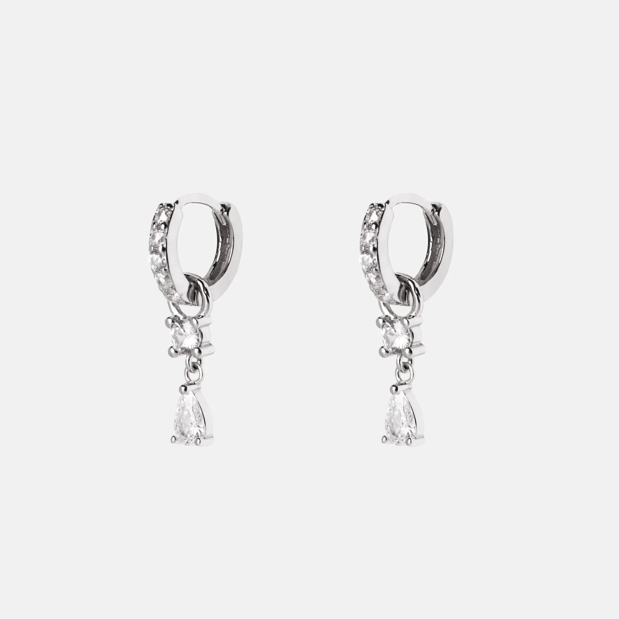 Bari Silver Earrings