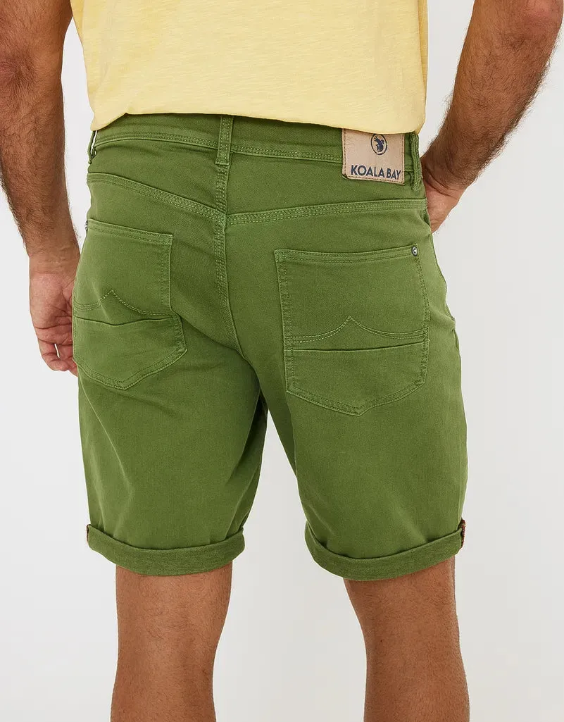 Bermuda Denim Verde - Palm Beach