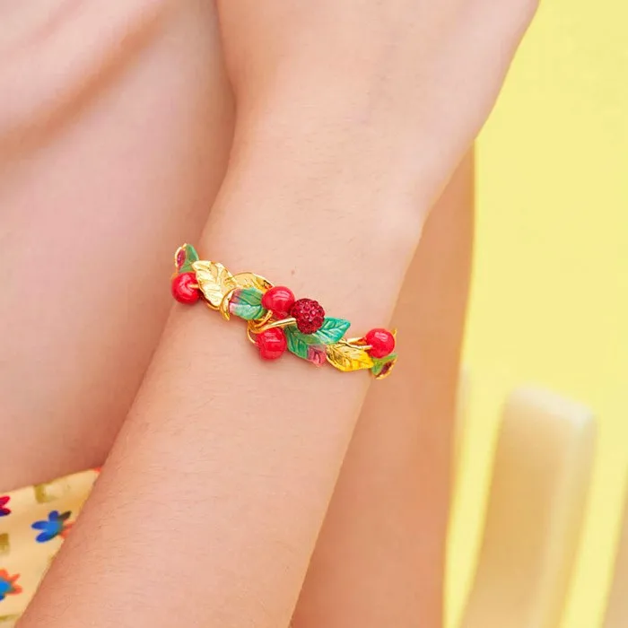 Bracciale Ciliegie