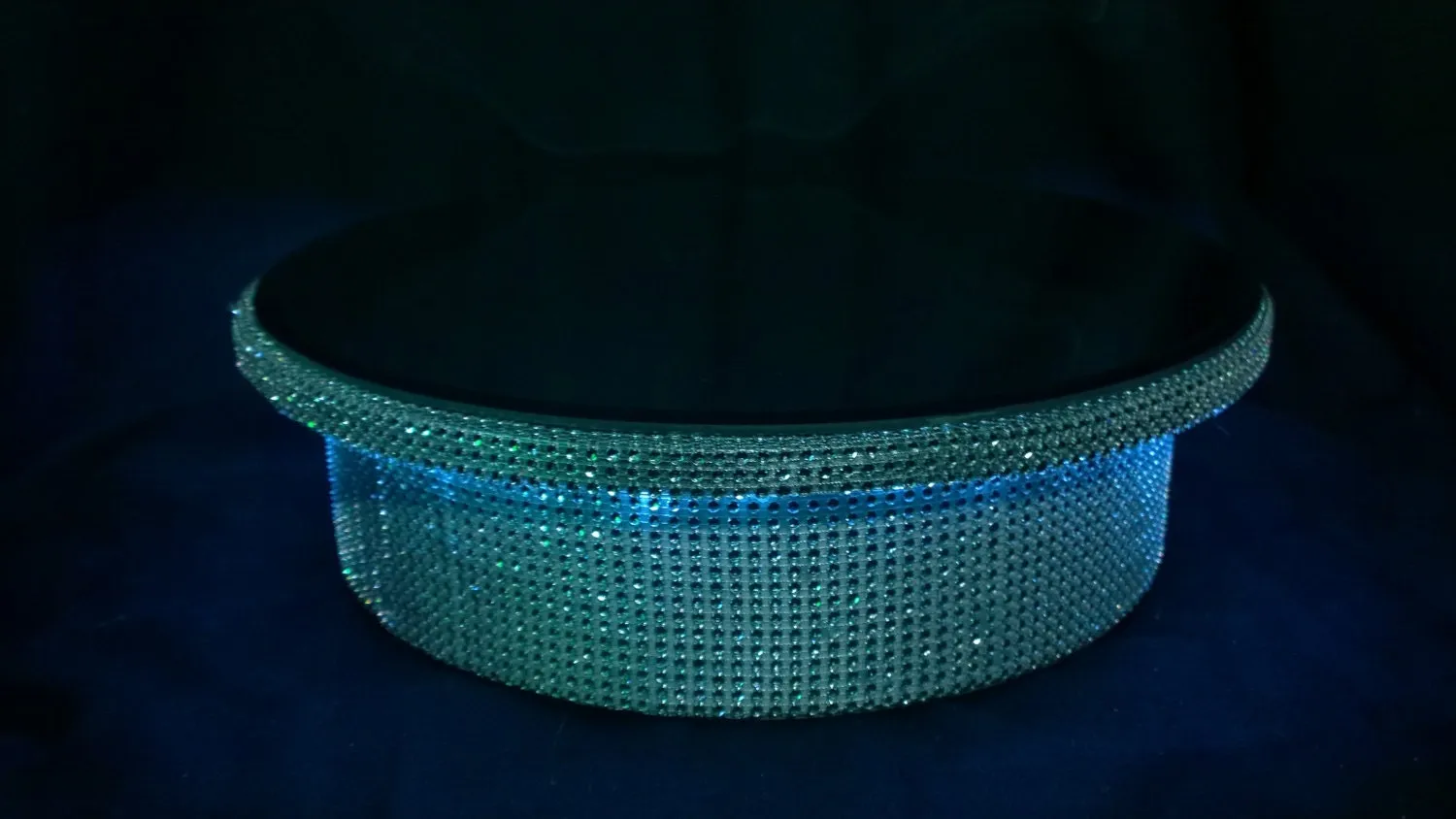 Cake Stand with LED Lights  Diamante effect, many sizes round and square by Crystal wedding uk