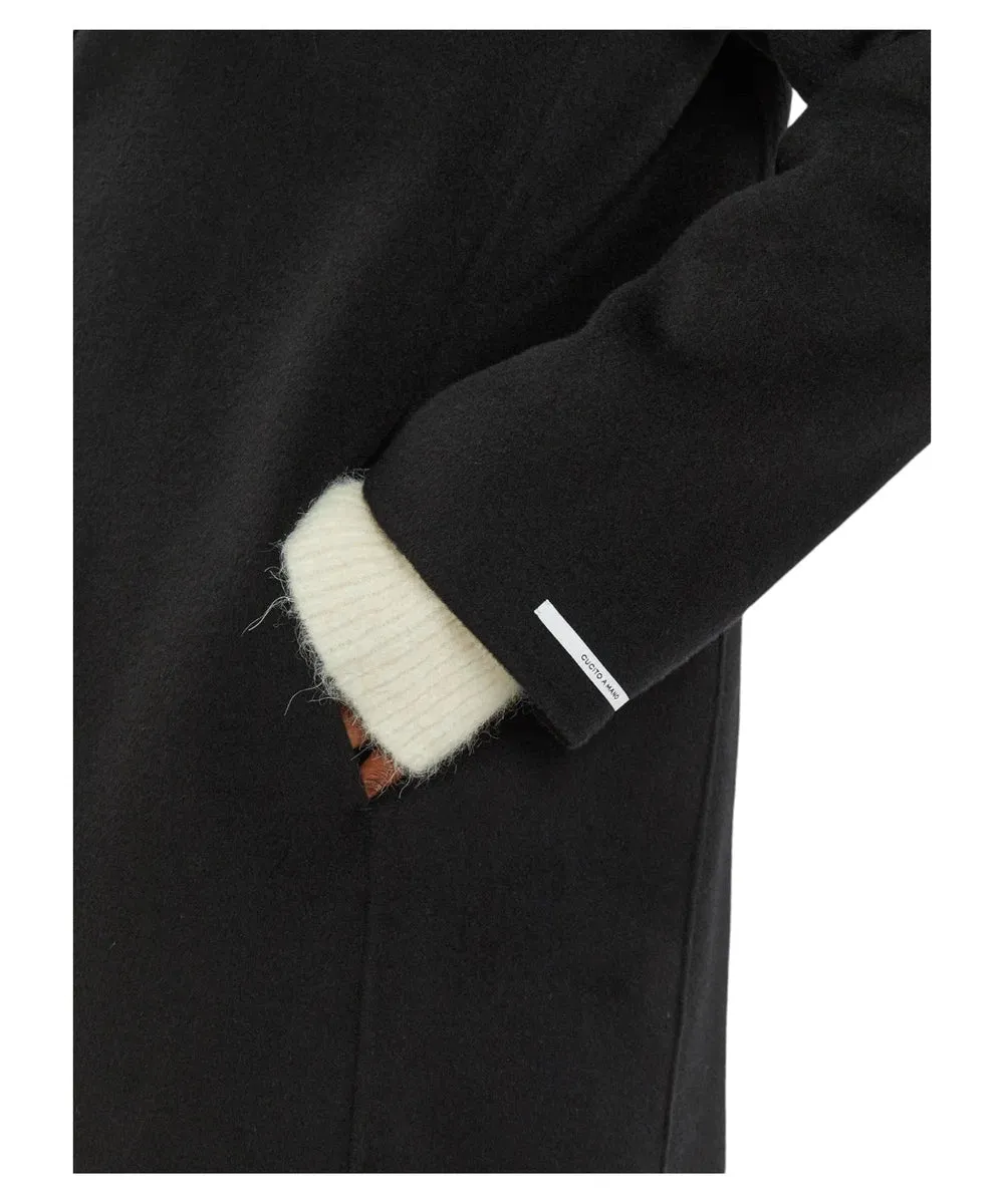 Cappotto Won in misto lana con chiusura a bottoni