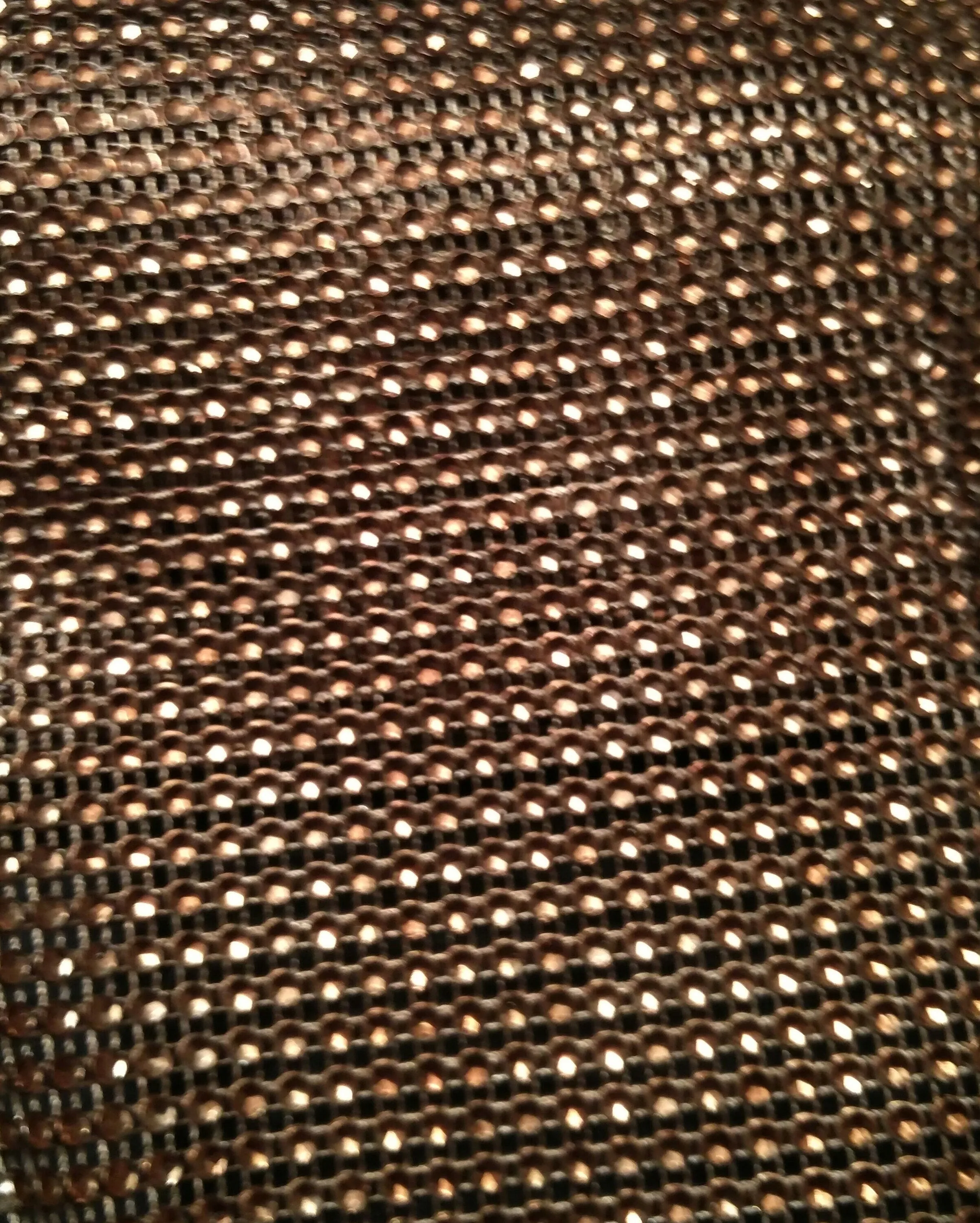 Coffee Diamante ribbon, Crystal effect cake trim, BUY 1 GET 1 FREE diamond mesh, bling mesh 1 Meter cake trim. by Crystal wedding uk