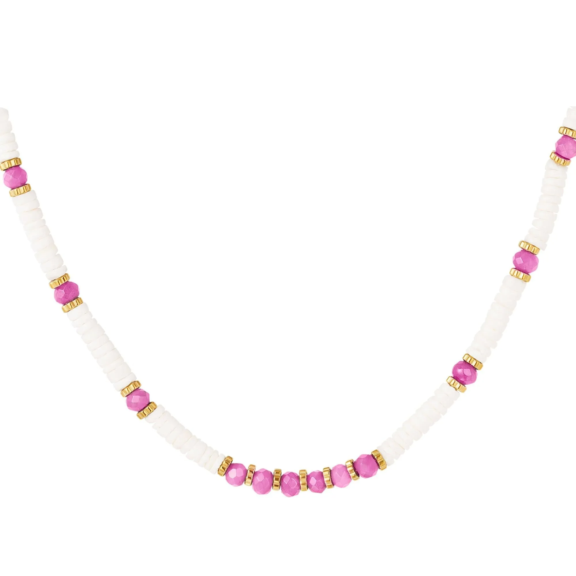 Colar Rosa Harmonia