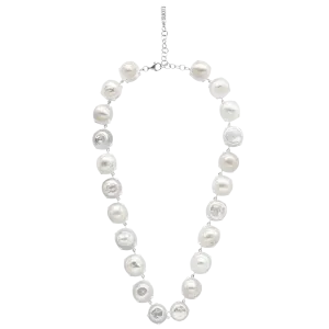 Collar Naked Pearls Encapsulated