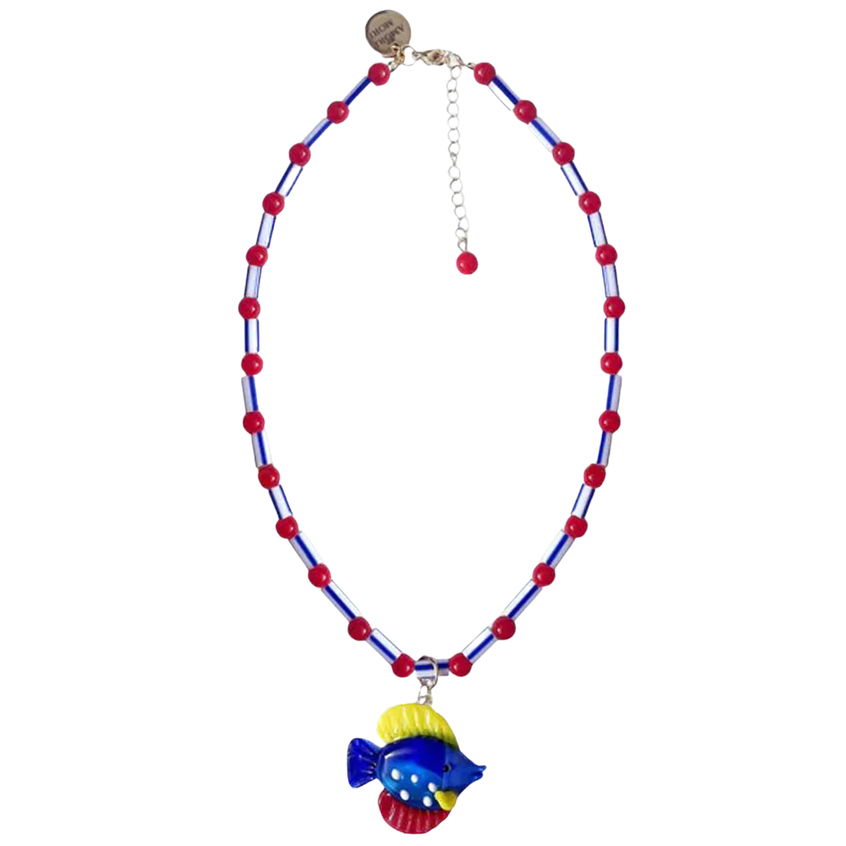 Collar  Rojo Pez