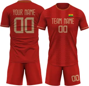 Custom Soccer Jersey Men Women Youth Kids Athletic Shirts with Name Number Logo Camisetas de Futbol Set National Soccer Team