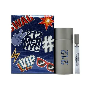 Estuche 212 NYC Men Swag 100ml   10ml Hombre