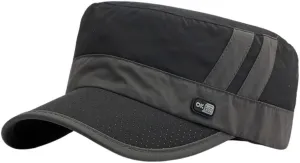 FASHIXD Mesh Military Hat for Men Summer Army Cap Quick Qry Short Bill Hat Cadet Caps