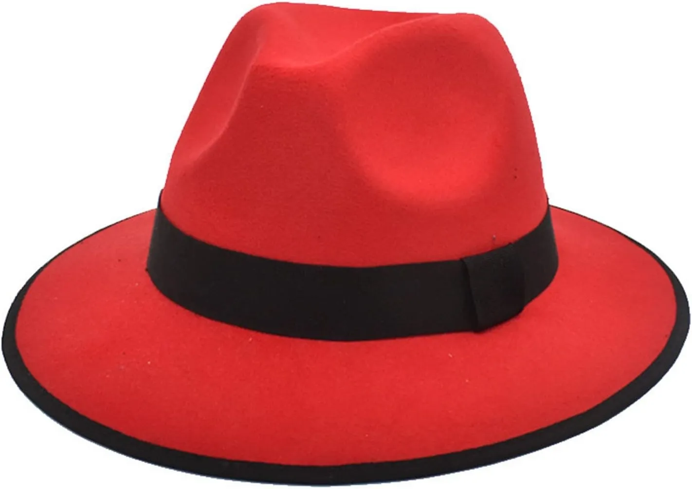 Fedora Hat Mens Fedora Hats for Men Hat Wool Sun Hat Panama Hat Brown Fedora Hats for Men Women