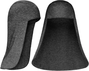 Geyoga 2 Pieces Hard Hat Sun Shade Cooling Skull Cap Neck Cover Elastic Fishing Hat for Women Men Outdoor