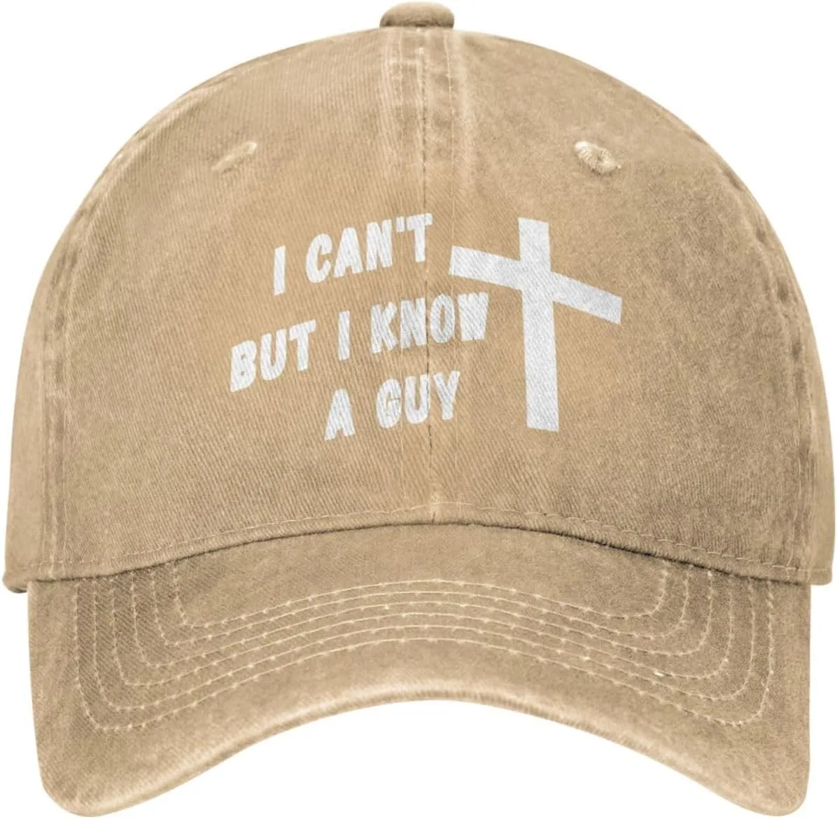 I Can't But Know a Guy Hat Cotton Mens Baseball Caps Adjustable Women Hats