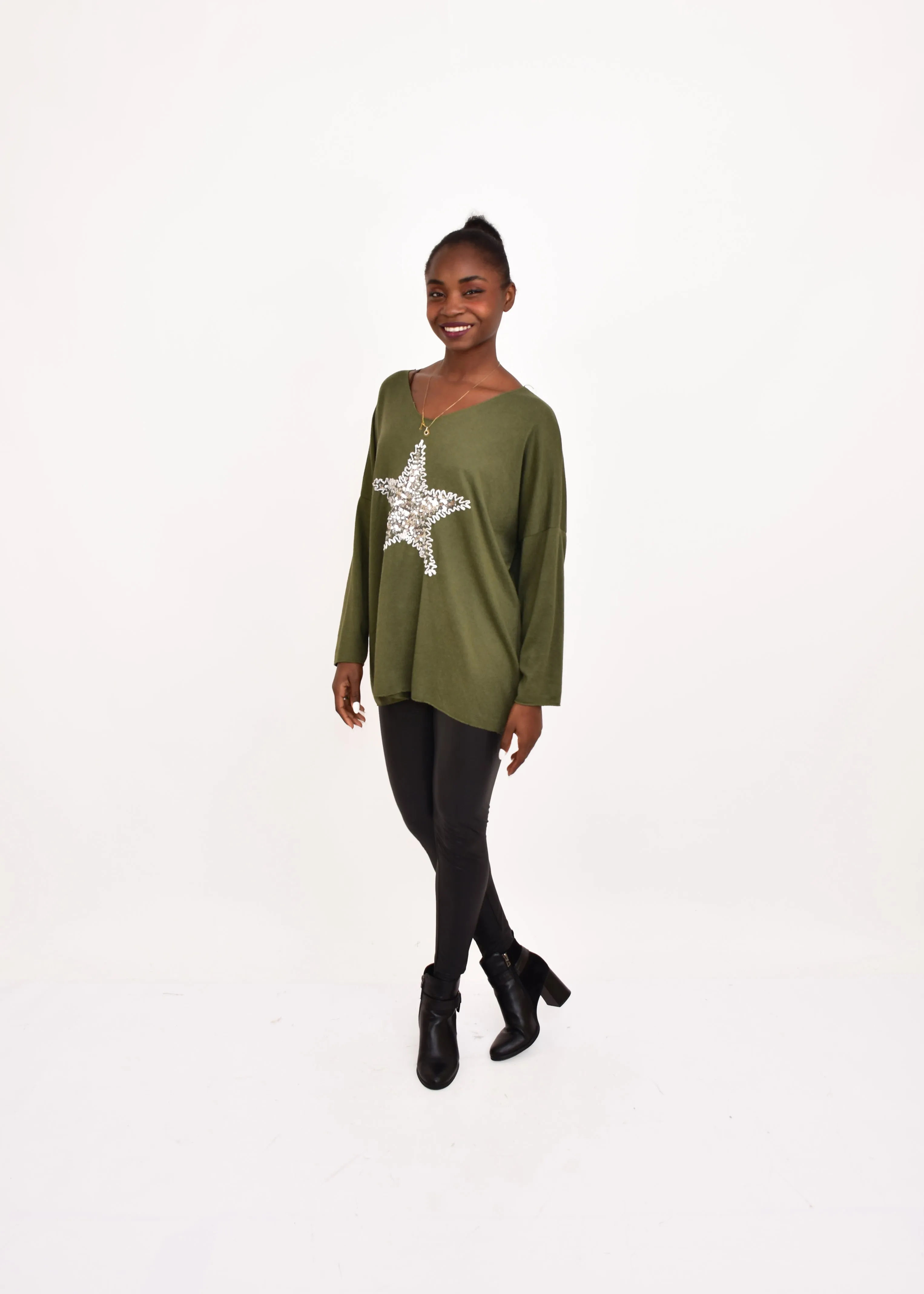 JERSEY STAR-KHAKI