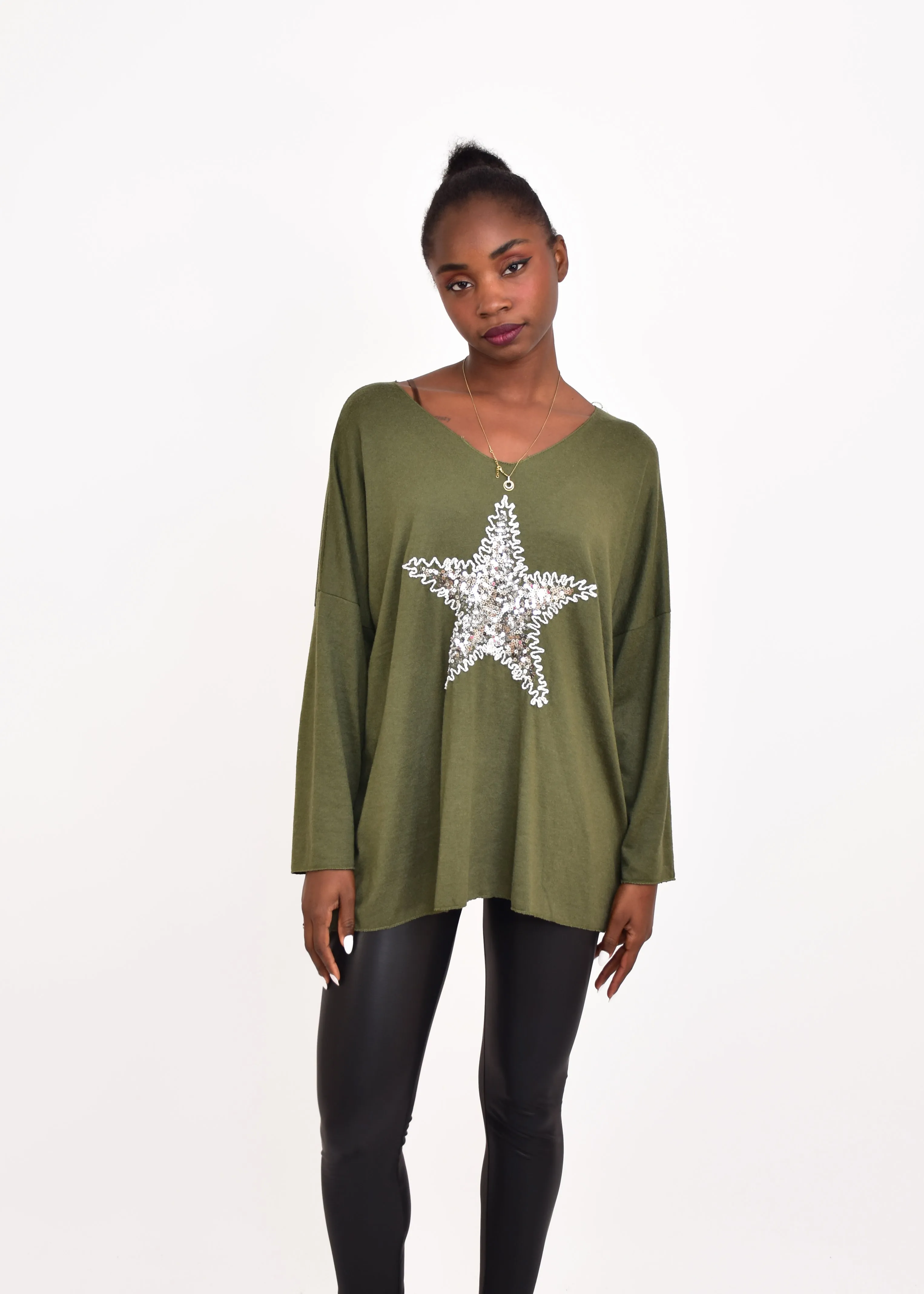 JERSEY STAR-KHAKI