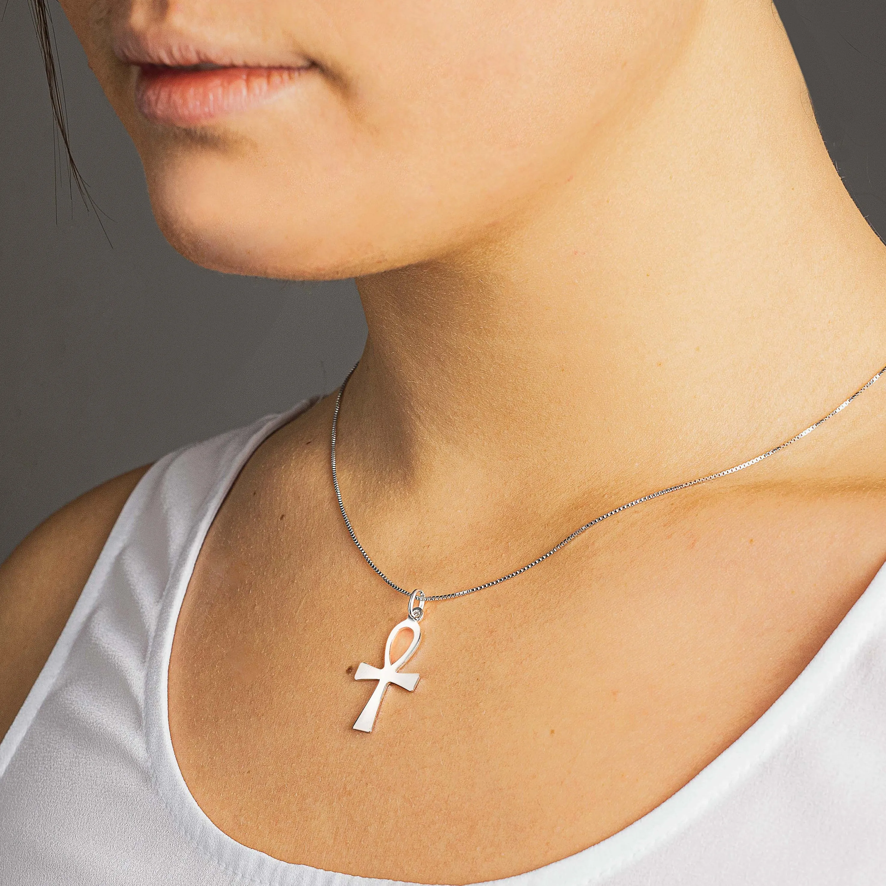 LIFE - CROSS PENDANT - SILVER