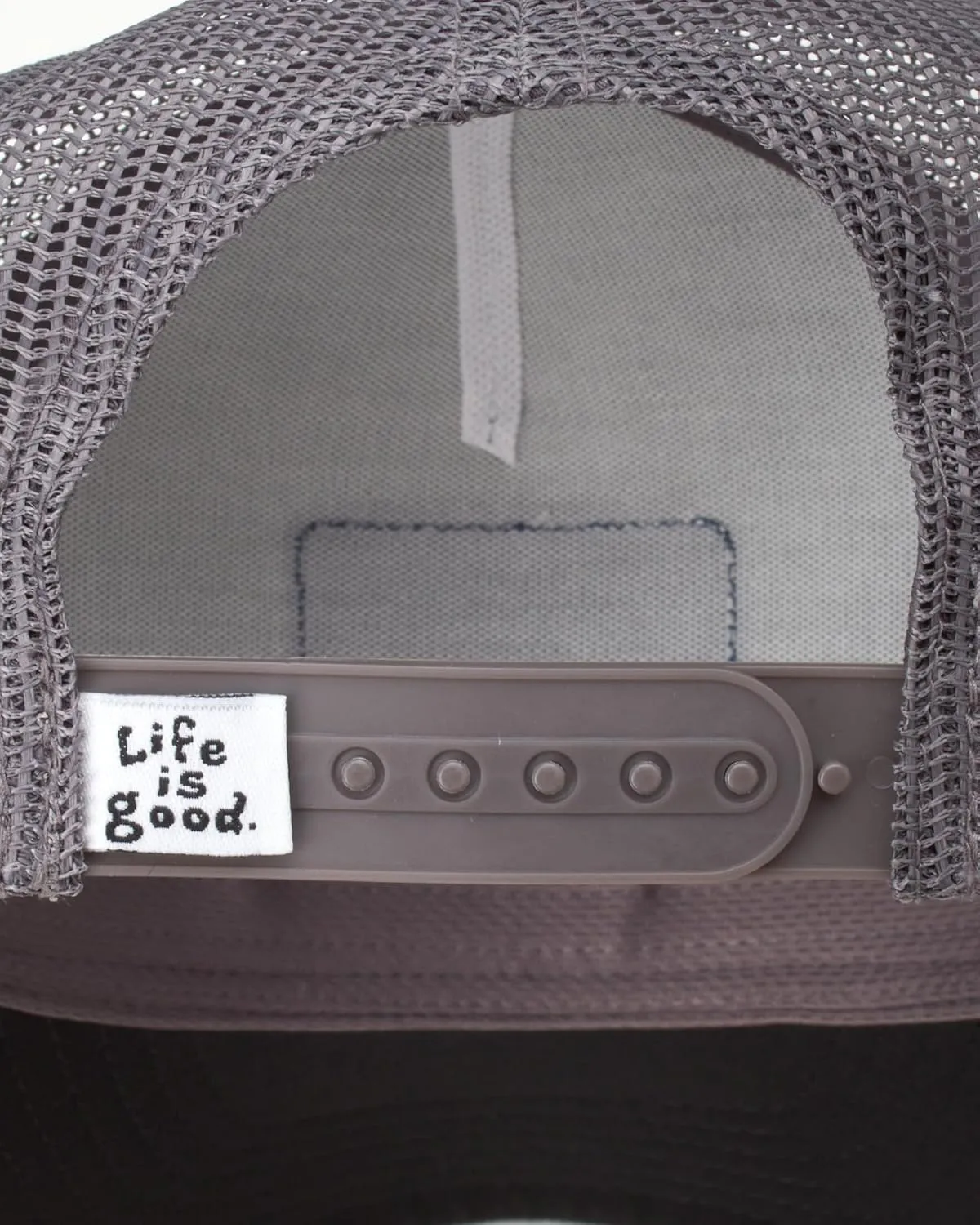 Life is Good Men's Trucker Hat - Mesh-Back Logo Patch Adjustable Baseball Cap