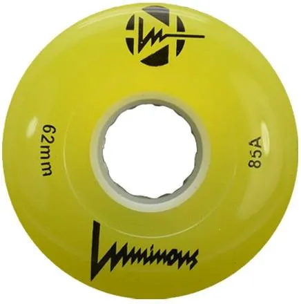 Luminous Solid Light Up Wheels 8-pack