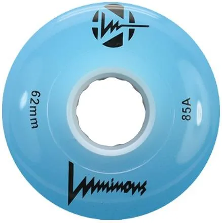 Luminous Solid Light Up Wheels 8-pack