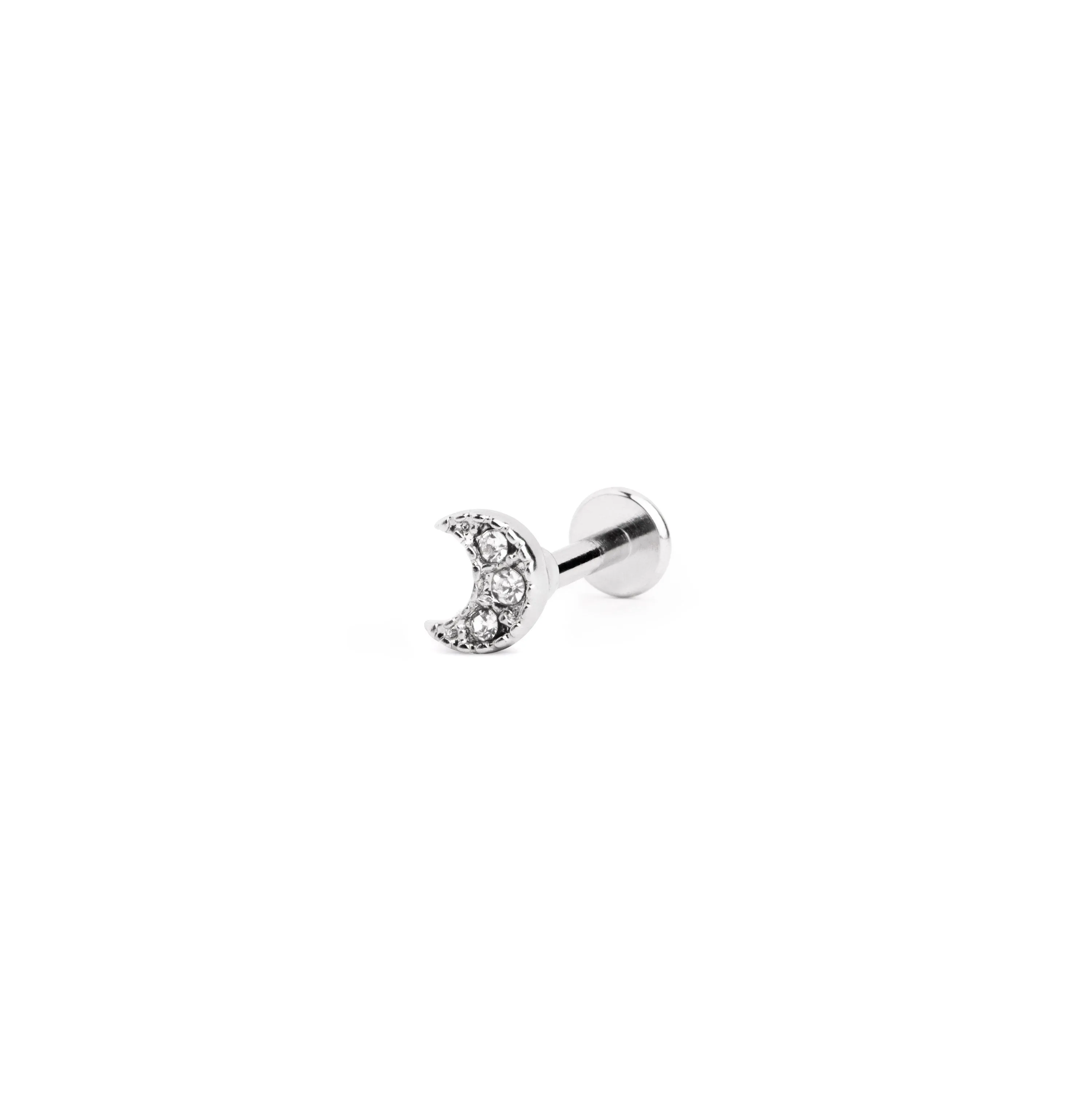 Moon Spark Piercing Single Earring