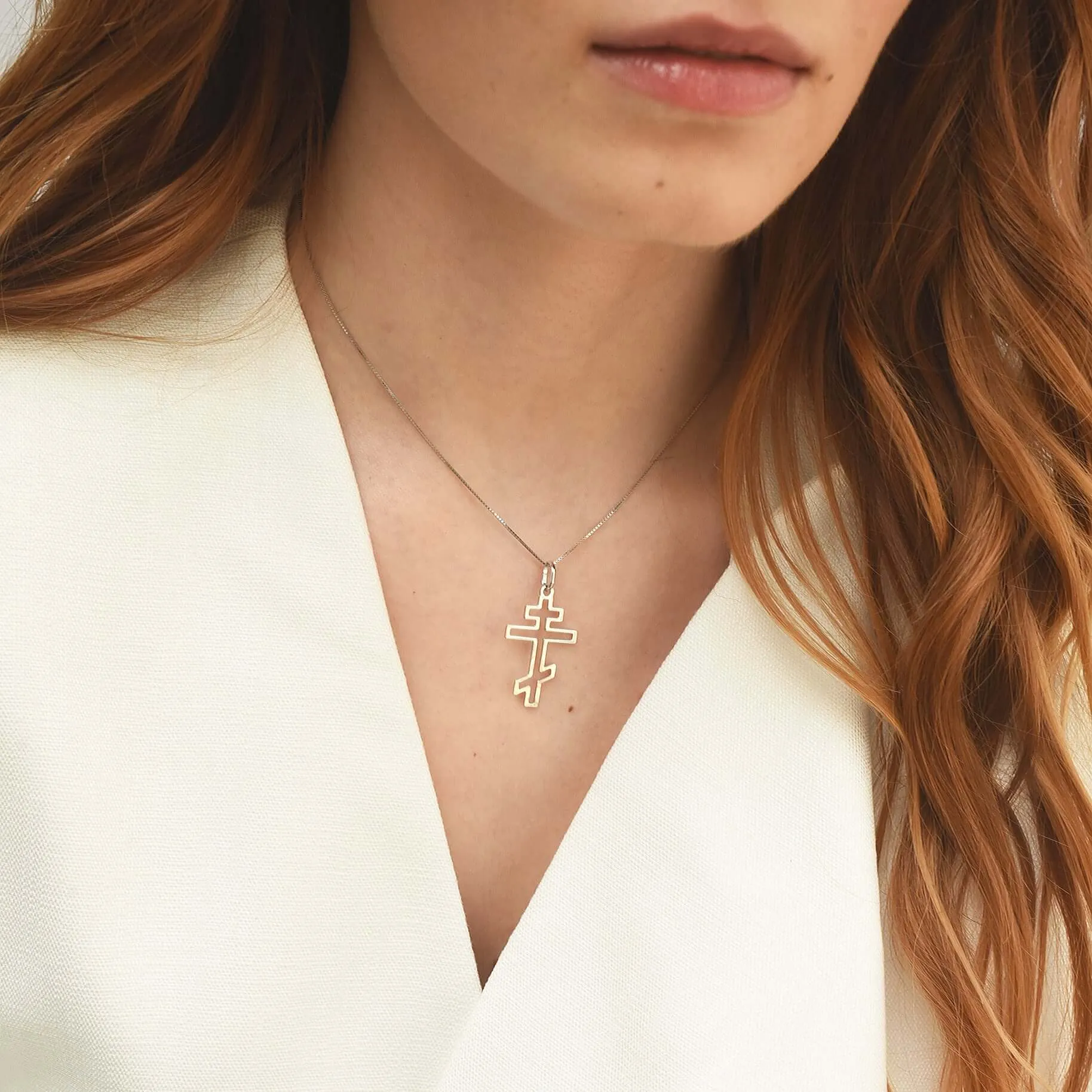 ORTHODOX - CROSS PENDANT - SILVER