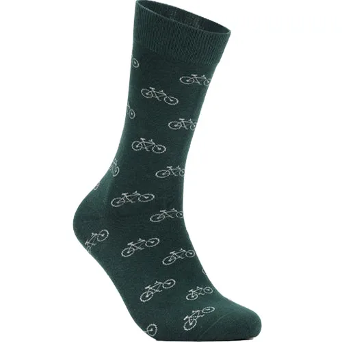 Pack de Calcetines Bicicletas Verdes   Vino   Moto   Tenis