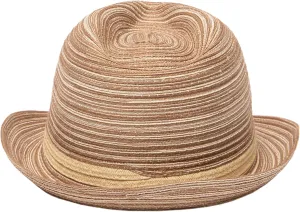 San Diego Hat Co. Women's Fedora, Rust