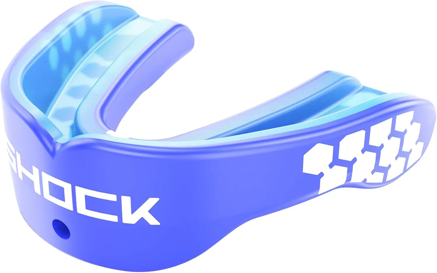 Shock Doctor Mouth Guard Football, Sports Mouth Guard with Convertible Helmet Strap