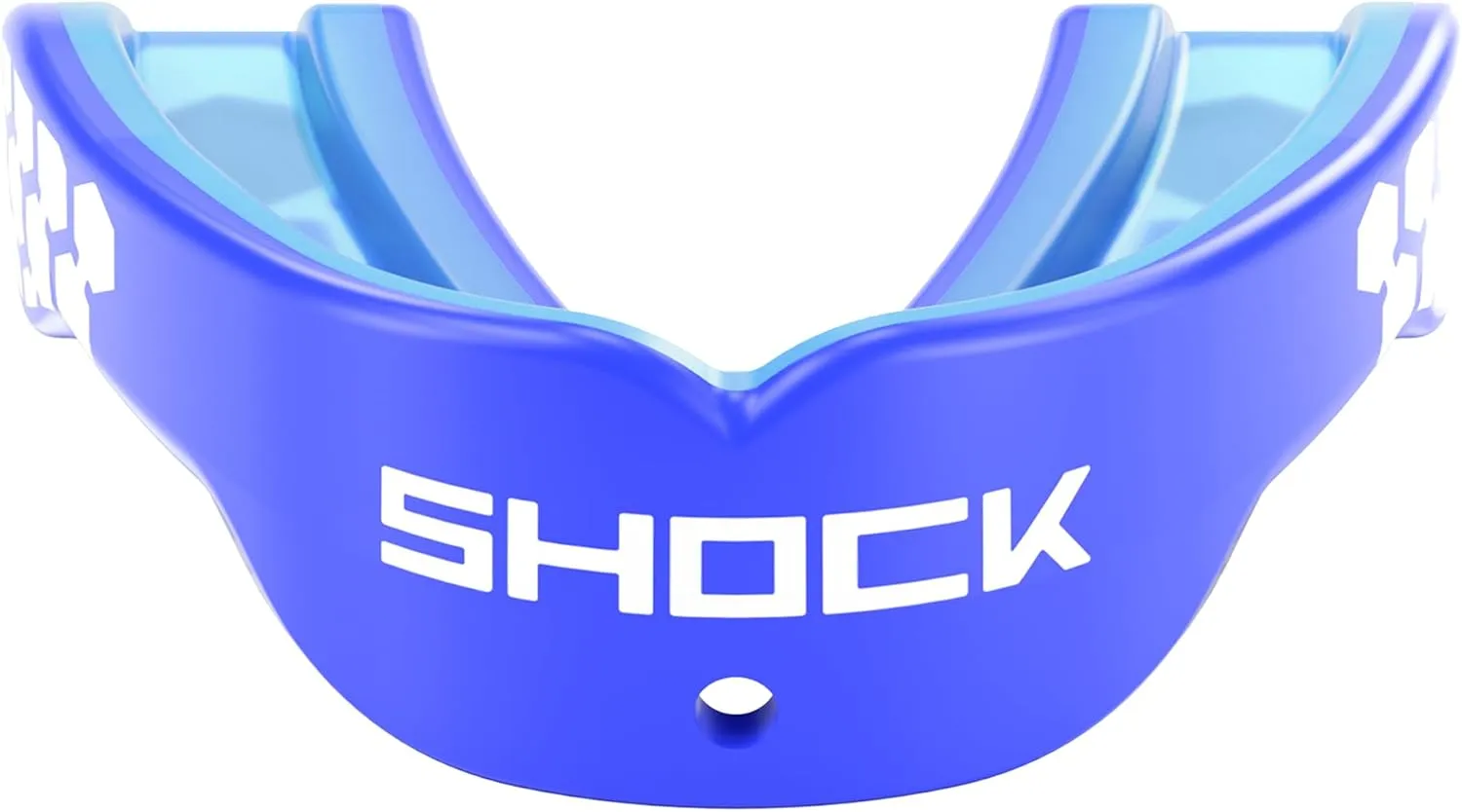 Shock Doctor Mouth Guard Football, Sports Mouth Guard with Convertible Helmet Strap