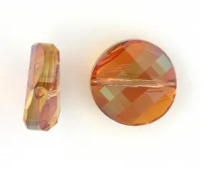 Swarovski bead twist  1ud Cooper 14mm