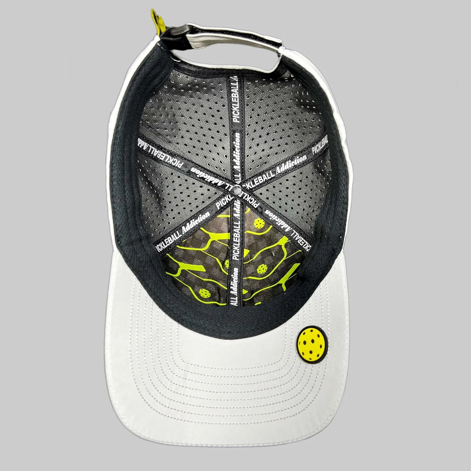 Unisex Pickleball hat. No Sweat Stains, Ultimate Comfort, Designed & Sold by a US Pickleball Family.