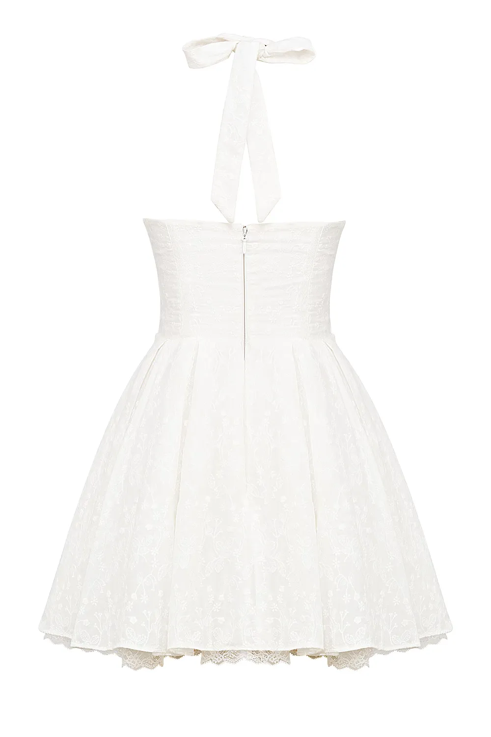 Vestido Curto de Algodão Modelo Harriet