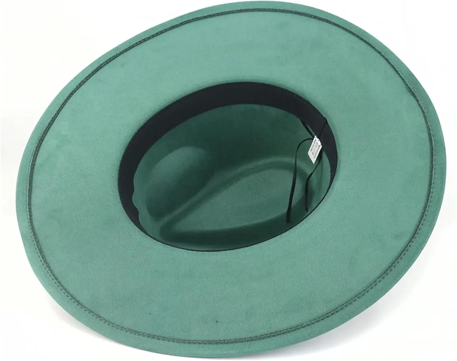 Women Fedora Hat 9.5Cm Wide Brim Suede Shaped Men Panama Jazz Hat Wedding Decoration Dress Cap