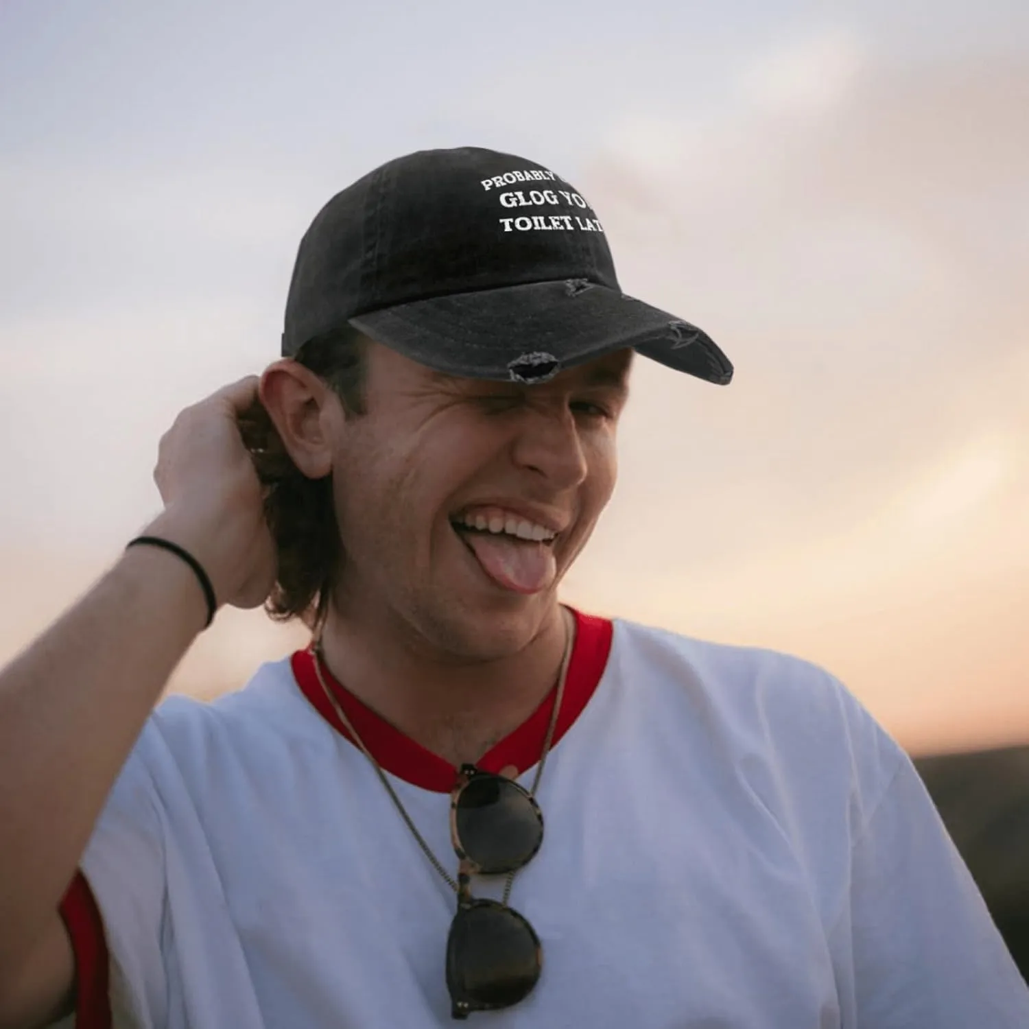 You Look Like I Need A Beer Hats for Women Washed Distressed Baseball Caps Stylish Washed Hiking Hat