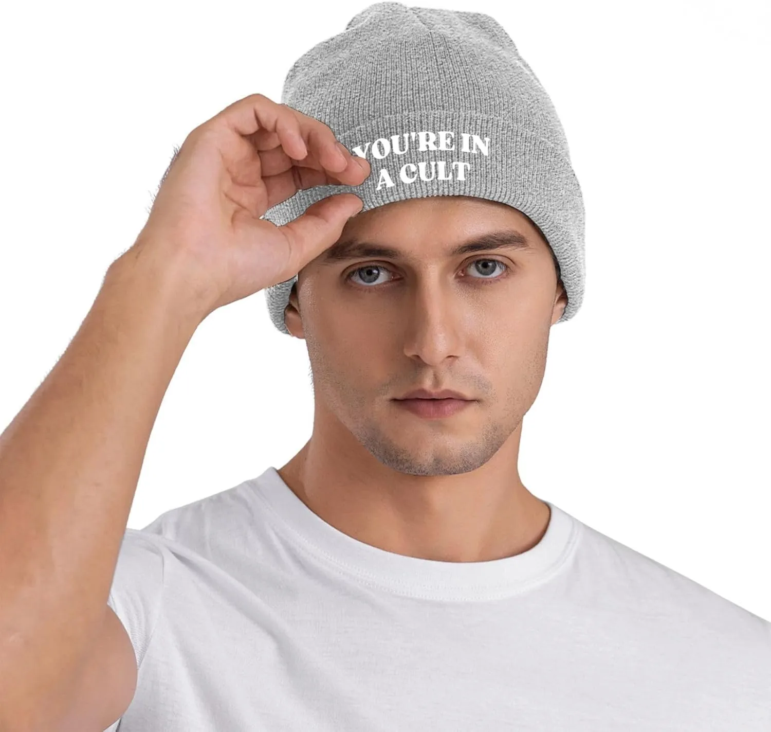 You're in A Cult Knit Hat Men Women Warm Winter Hat Beanie Fashion Cap